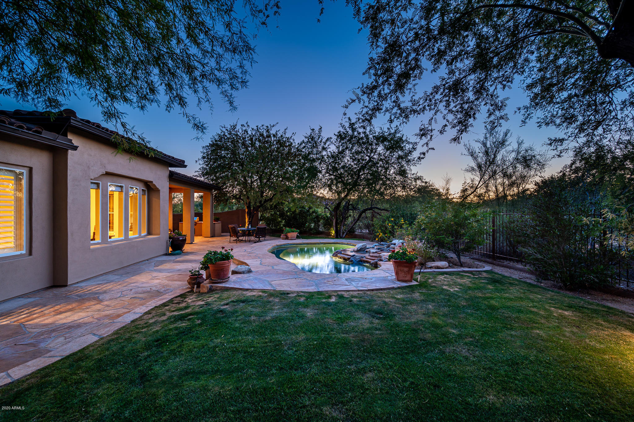 9152 East Mountain Spring Road Scottsdale, AZ 85255 - Photo 33 of 57 Backyard
