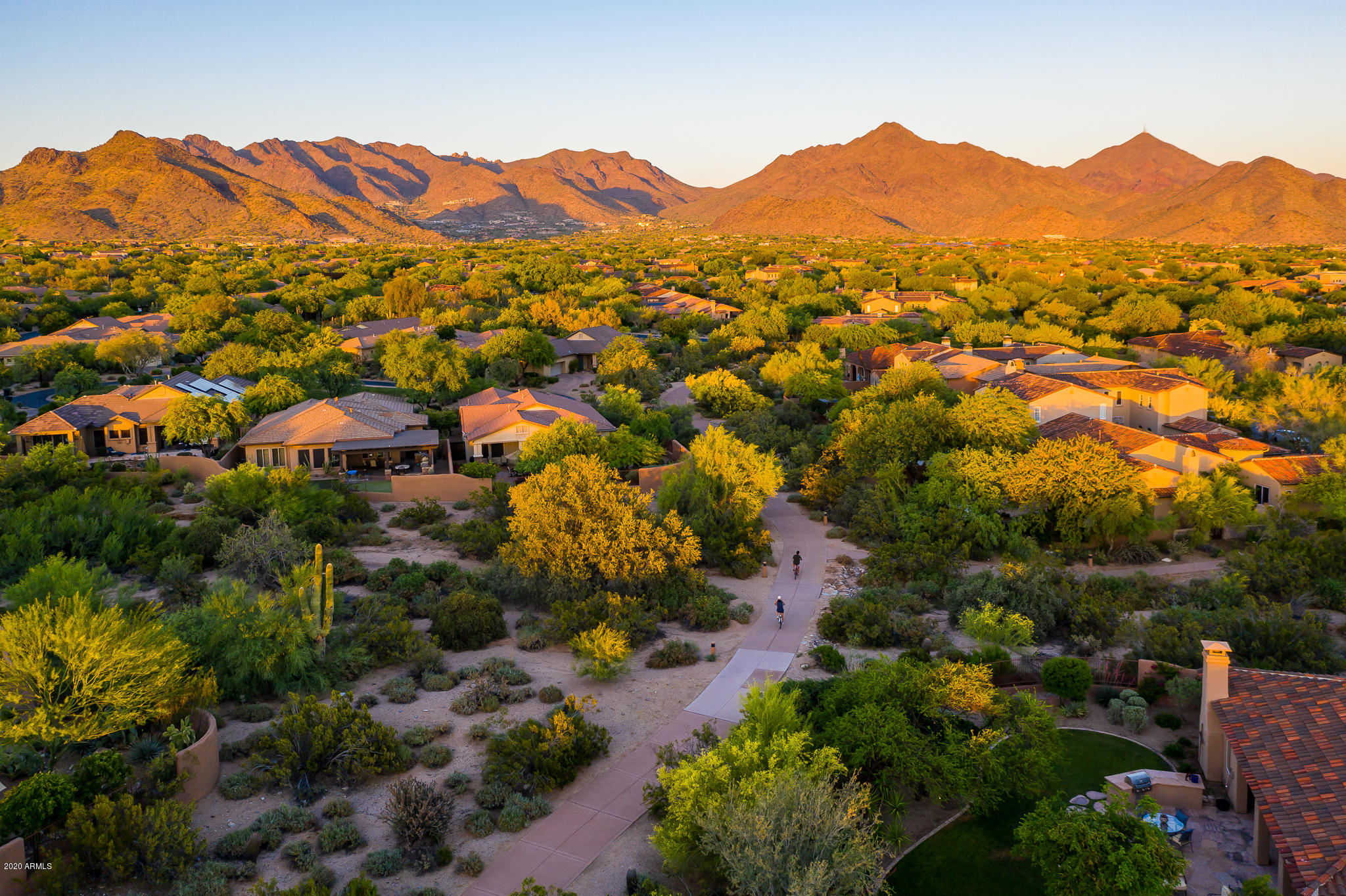 9152 East Mountain Spring Road Scottsdale, AZ 85255 - Photo 45 of 57 Community Aerial
