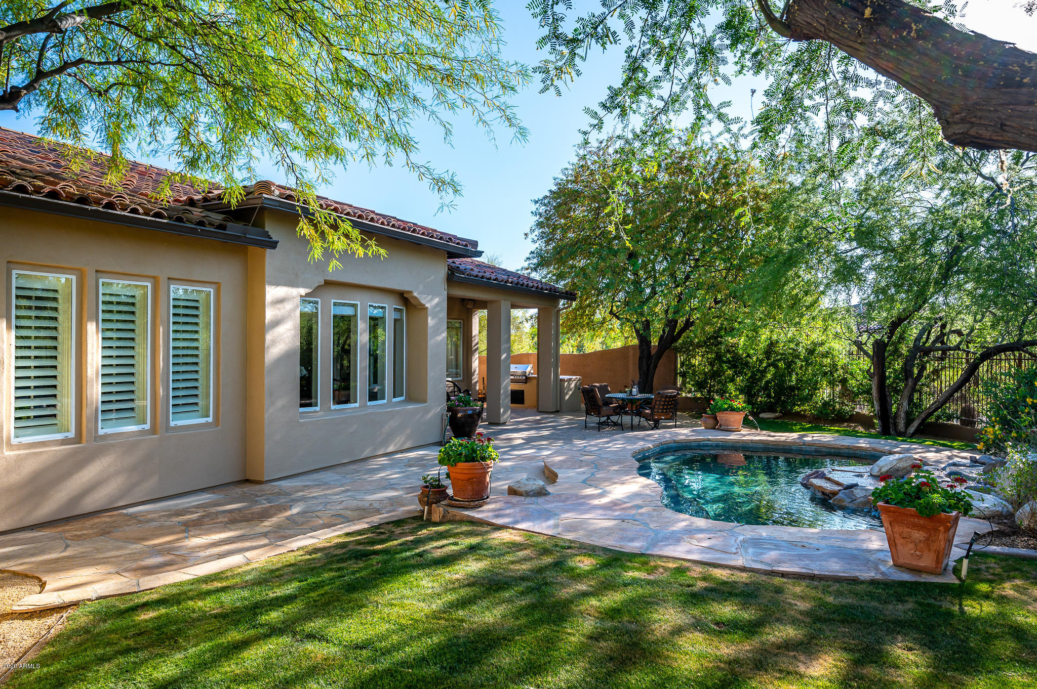 9152 East Mountain Spring Road Scottsdale, AZ 85255 - Photo 51 of 57 Backyard