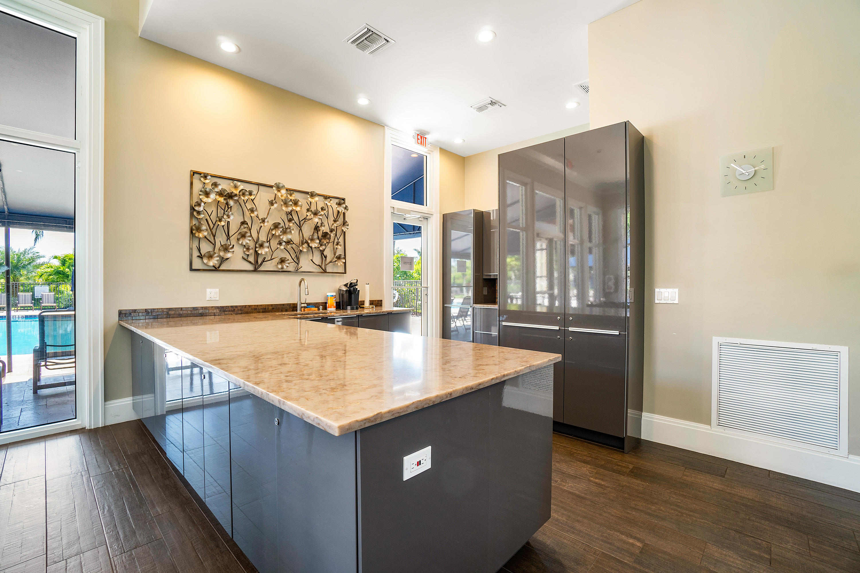 12313 Rockledge Circle Boca Raton, FL 33428 - Photo 44 of 52 BOCA FALLS CLUBHOUSE KITCHEN