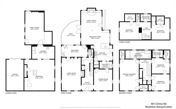 $2,575,000 | 401 Clinton Road, Brookline, MA 02467