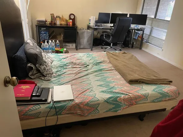 a room with storage and utility