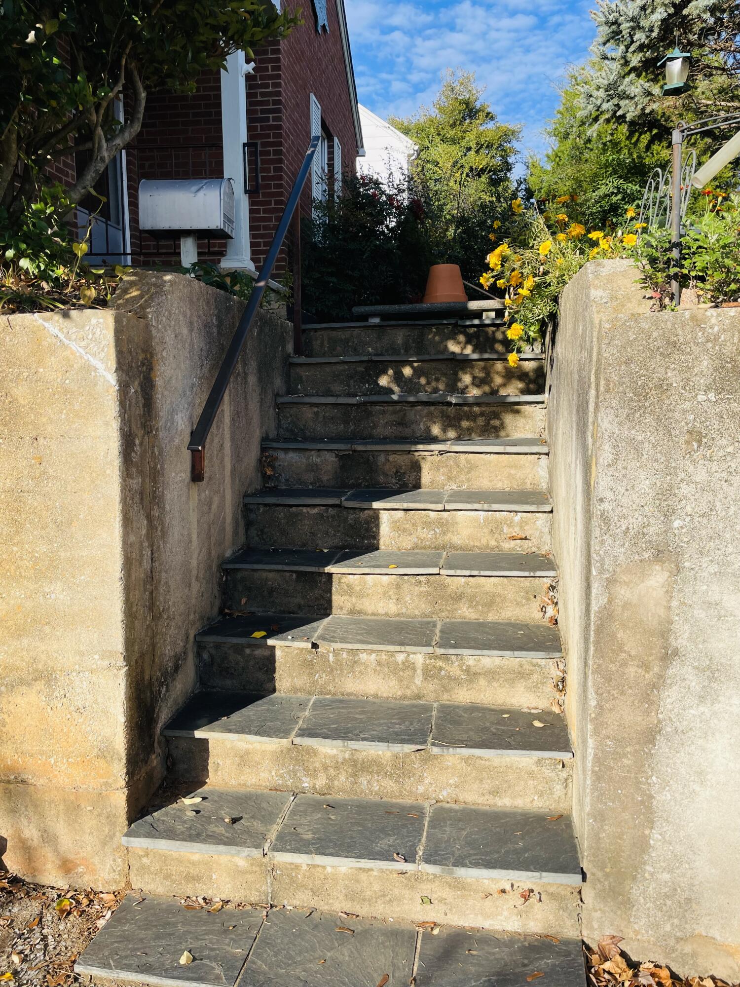 1917 Langdon Road Southwest Roanoke, VA 24015 - Photo 41 of 54 a view of stairs and flowers