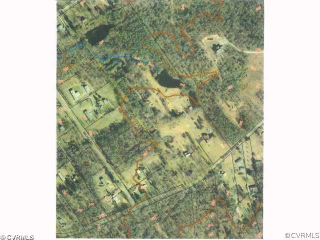 10106 Newbys Bridge Road Chesterfield, VA 23832 - Photo 3 of 3 Plat Map - Largest POND at rear of property