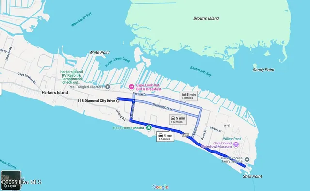 $305,000 | 118 Diamond City Drive, Harkers Island, NC 28531