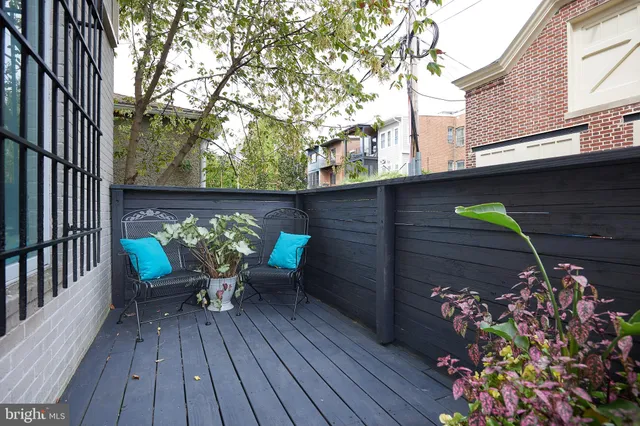 a view of a chairs in patio of the house