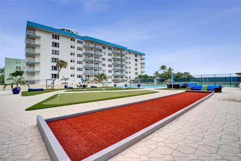 a view of a city with ocean view