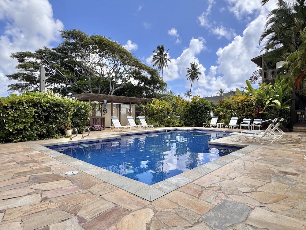 320 Papaloa Road, Unit 102 Kapaa, HI 96746 - Photo 15 of 22 a view of swimming pool with outdoor seating