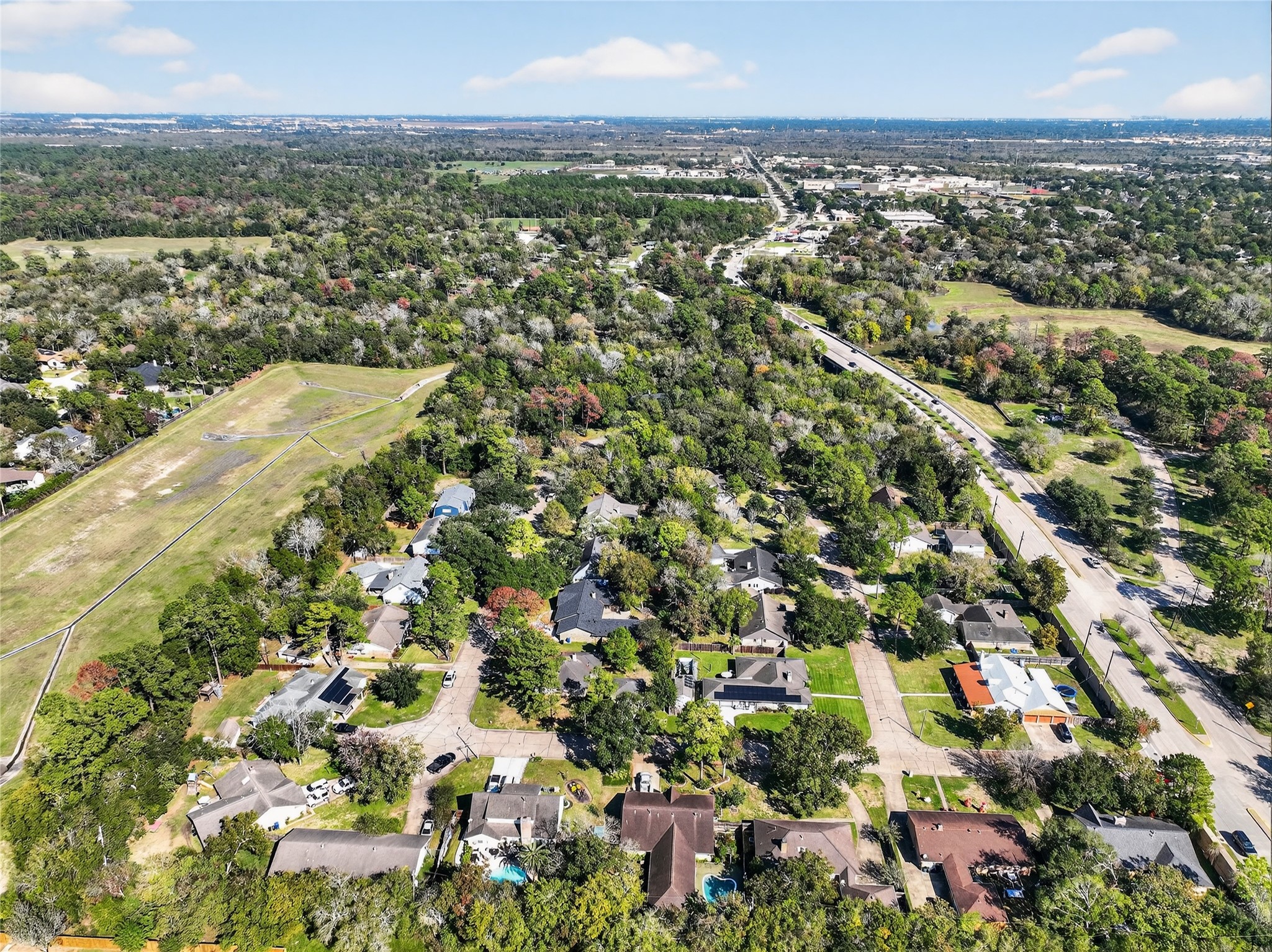 133 Cherry Tree Lane Friendswood, TX 77546 - Photo 26 of 27 view of city and mountain