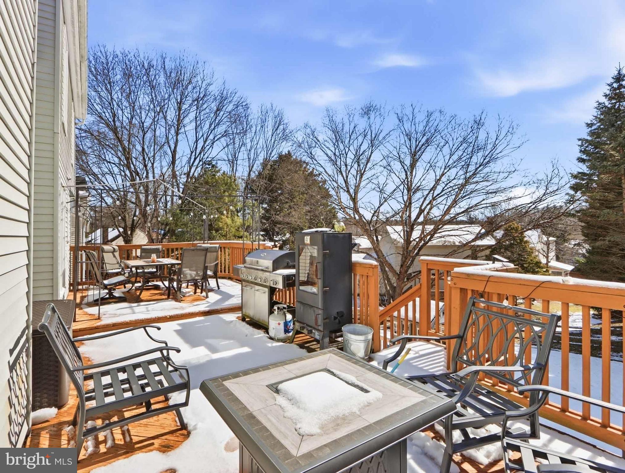 12208 Stoney Bottom Road Germantown, MD 20874 - Photo 50 of 52 a view of a patio with iron fence