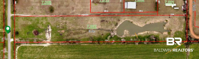 14270 County Road 93 Lillian, AL 36549 - Photo 4 of 6 Cleared, High & Dry with Access on CR 93 and Cherokee Dr.
