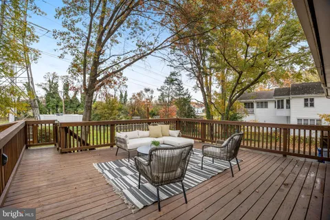 a house with trees in front of it