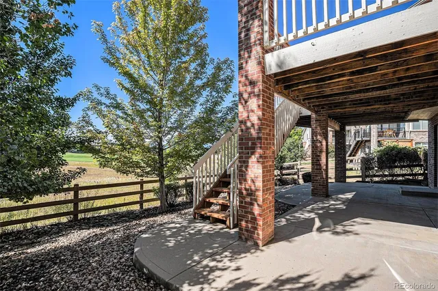 a view of a door of the house