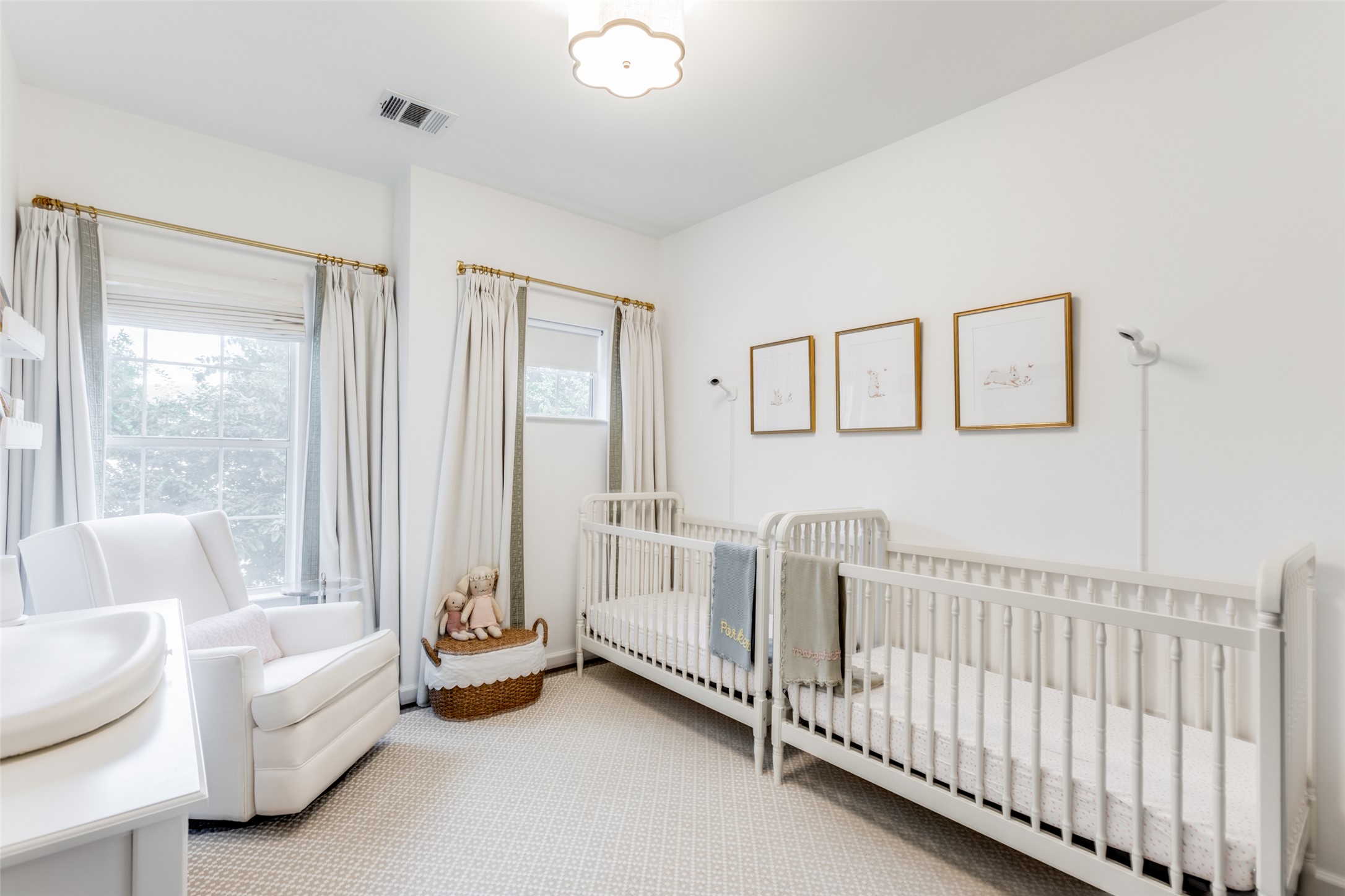 411 West St Elmo Road, Unit 35 Austin, TX 78745 - Photo 15 of 21 Carpeted bedroom with a nursery area