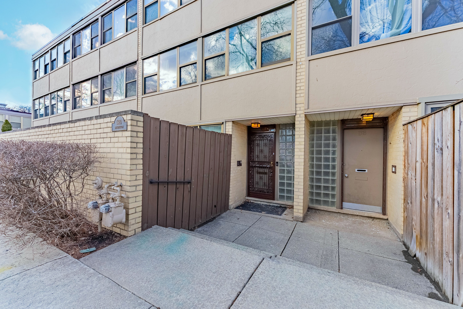 front view of a building