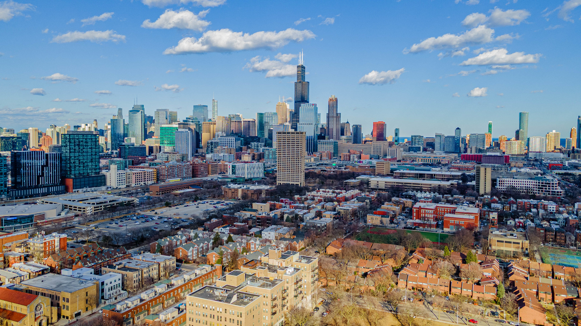 1320 West Arthington Street, Unit 1 Chicago, IL 60607 - Photo 14 of 19 a city view with lot of high rise buildings