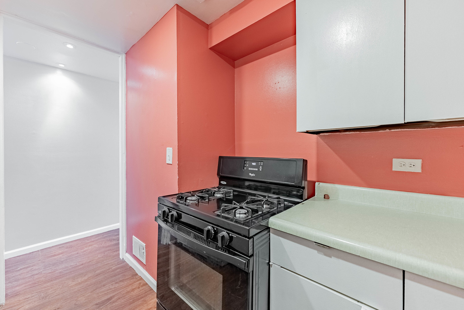 1320 West Arthington Street, Unit 1 Chicago, IL 60607 - Photo 7 of 19 a kitchen with a stove and a microwave
