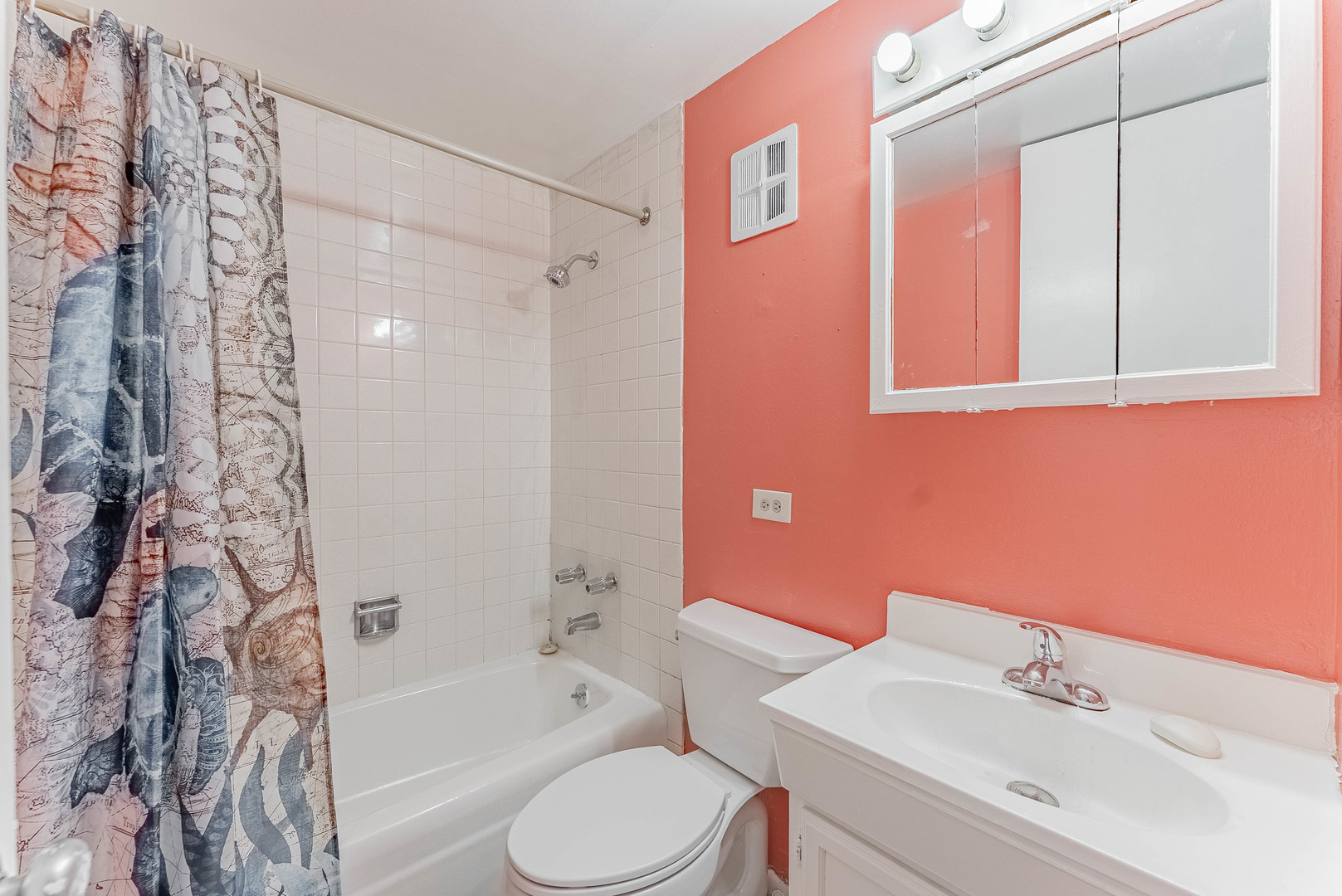 1320 West Arthington Street, Unit 1 Chicago, IL 60607 - Photo 8 of 19 a bathroom with a sink toilet and shower