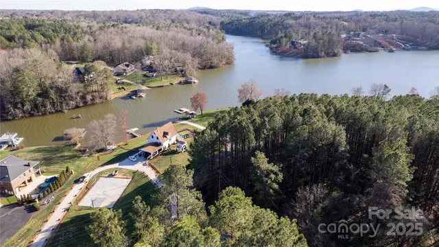 an aerial view of ocean residential house with outdoor space