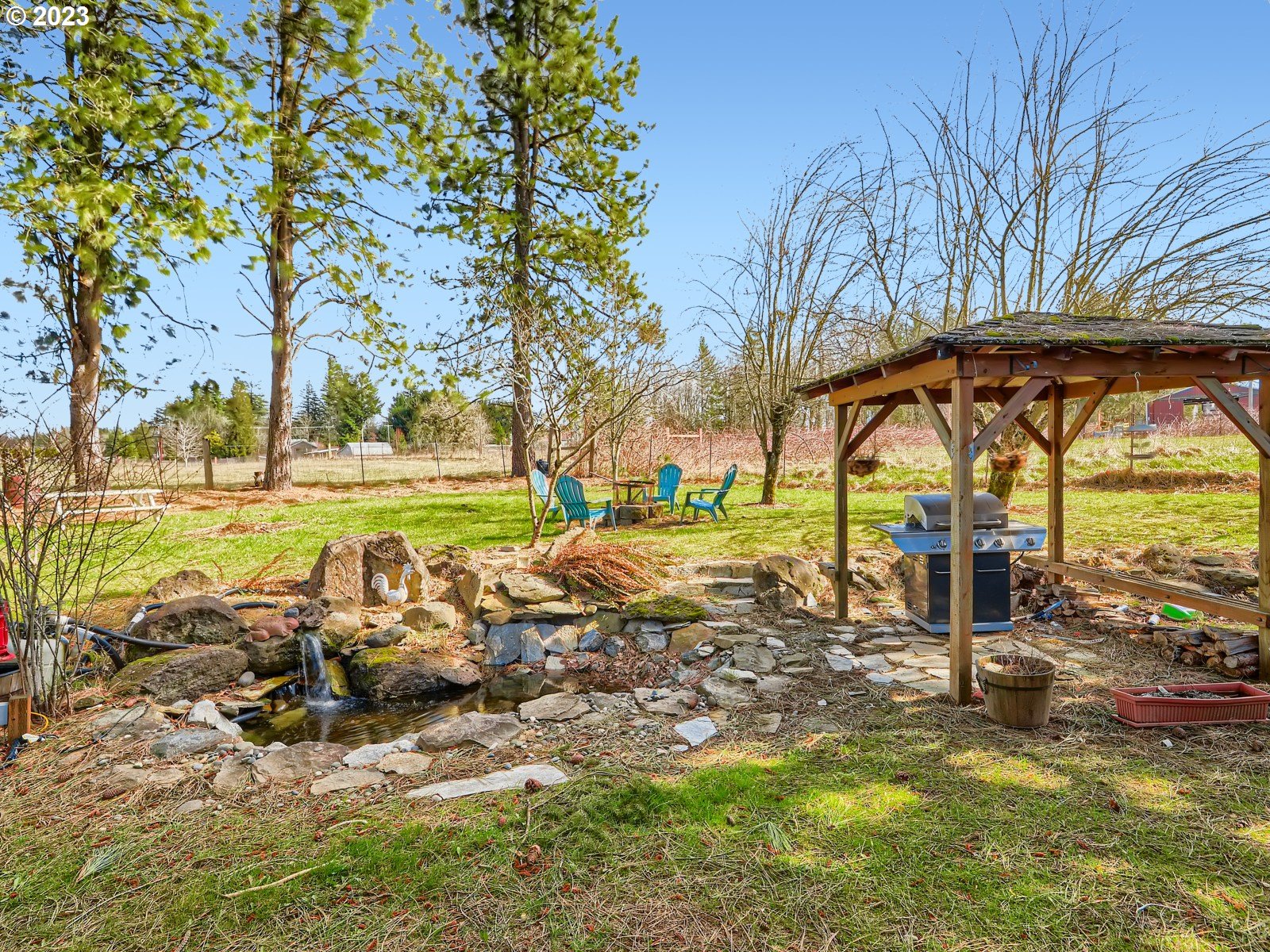 1830 Southeast Christensen Road Corbett, OR 97019 - Photo 23 of 28 a view of a park with swings and slides
