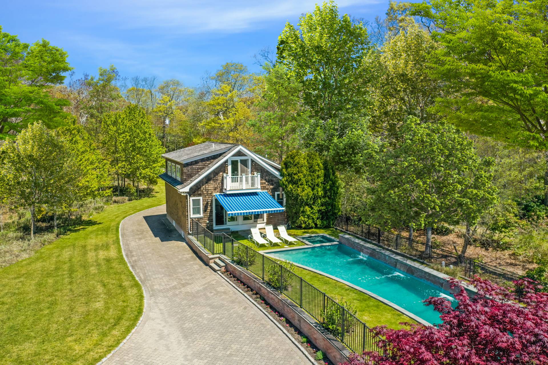 Undisclosed Address Westhampton Beach, NY 11978 - Photo 5 of 16 a view of swimming pool with a yard