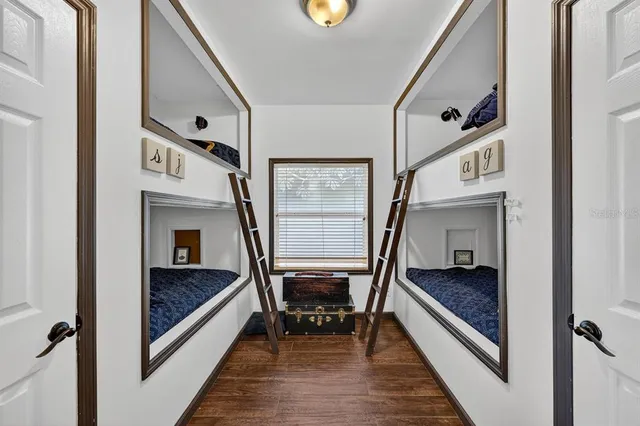 a view of a city and ocean view