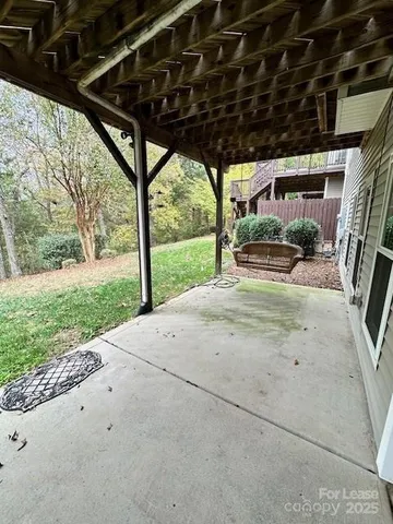 a view of a house with wooden floor