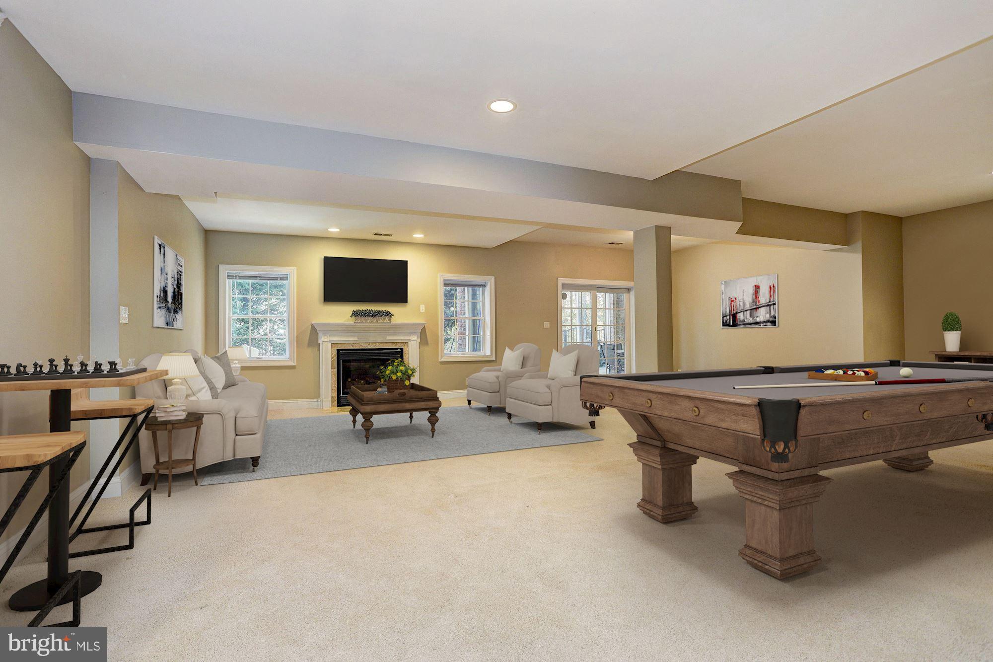 2679 Golf Island Road Ellicott City, MD 21042 - Photo 41 of 63 Recreation Room (virtually staged)