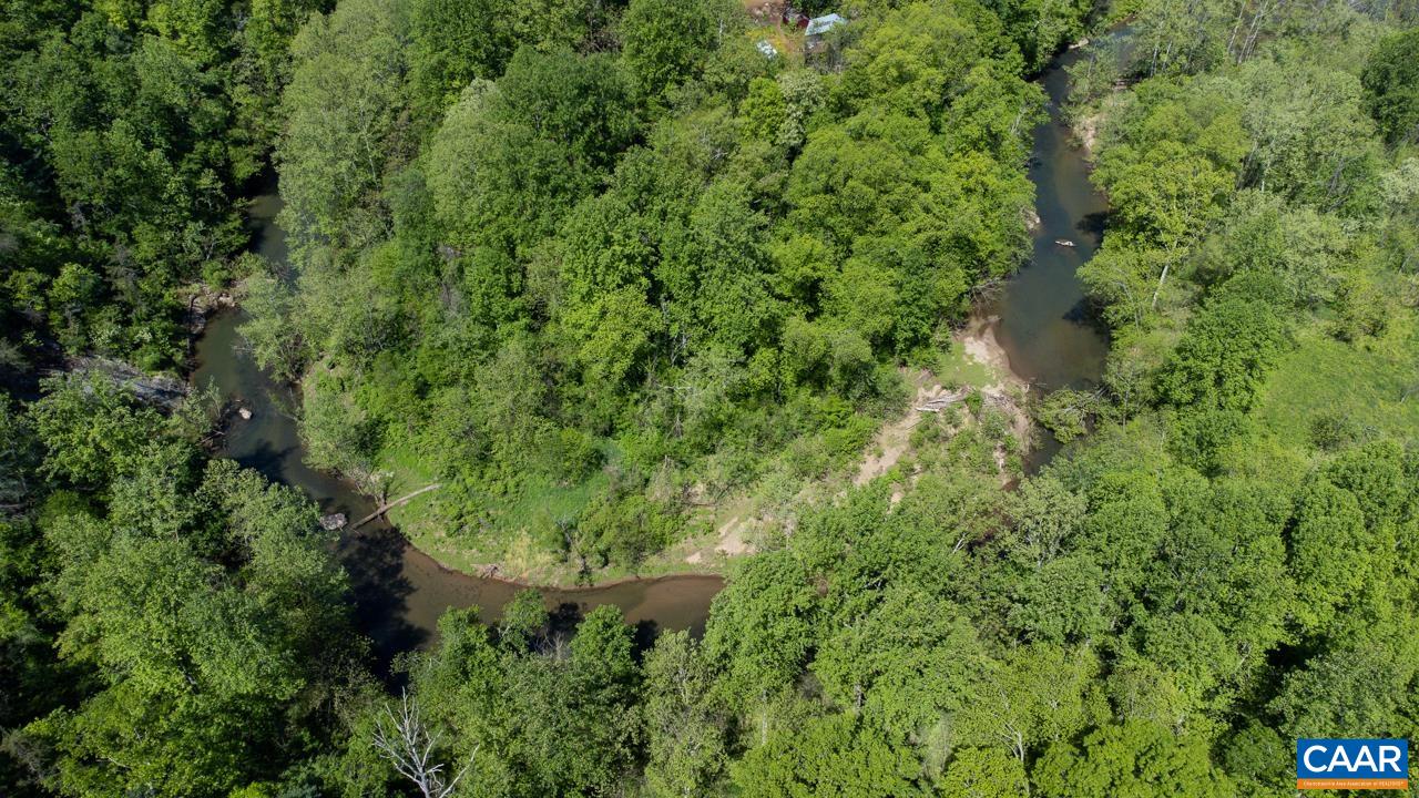 1890 River Road Faber, VA 22938 - Photo 10 of 17 an aerial view of residential house with outdoor space and trees all around