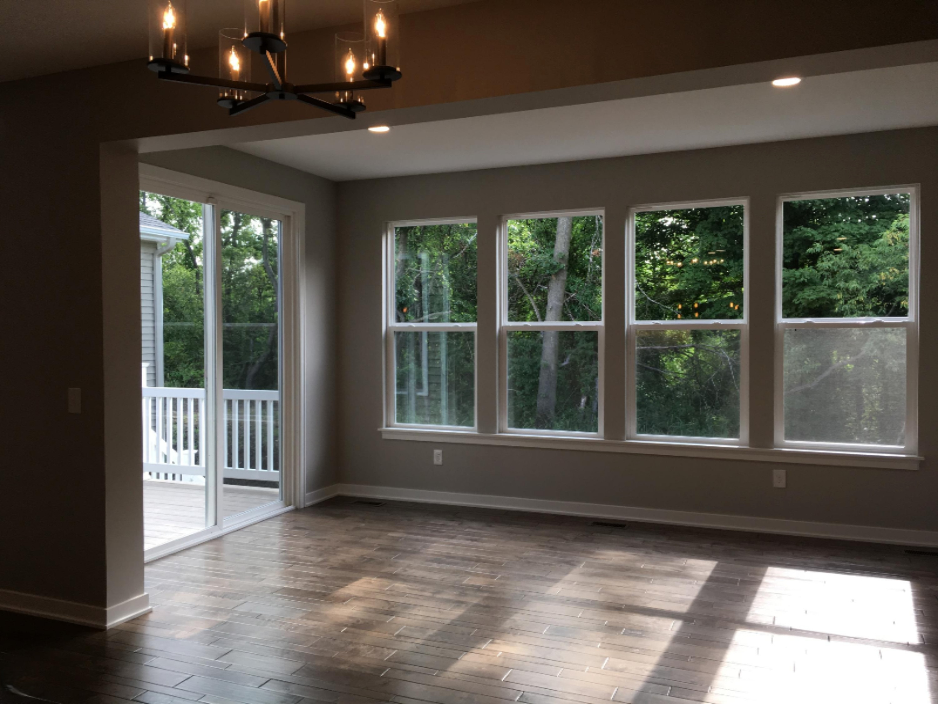 3427 Dunns Ridge, Unit 45 Kalamazoo, MI 49009 - Photo 13 of 28 Sunroom to Azek deck