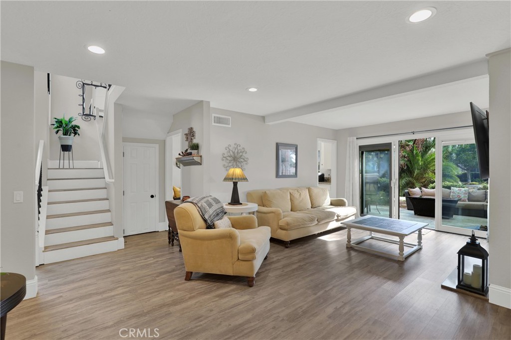 27112 Mill Pond Road, Unit 2 Dana Point, CA 92624 - Photo 7 of 51 Living area with slider to back patio area