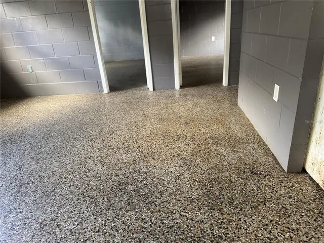 a close view of a refrigerator in kitchen