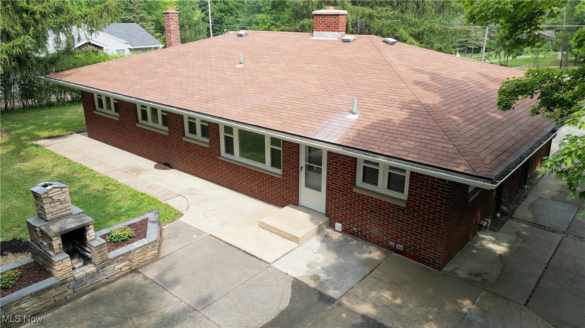 6544 Neff Road Valley City, OH 44280 - Photo 40 of 45 Back of property featuring a patio area