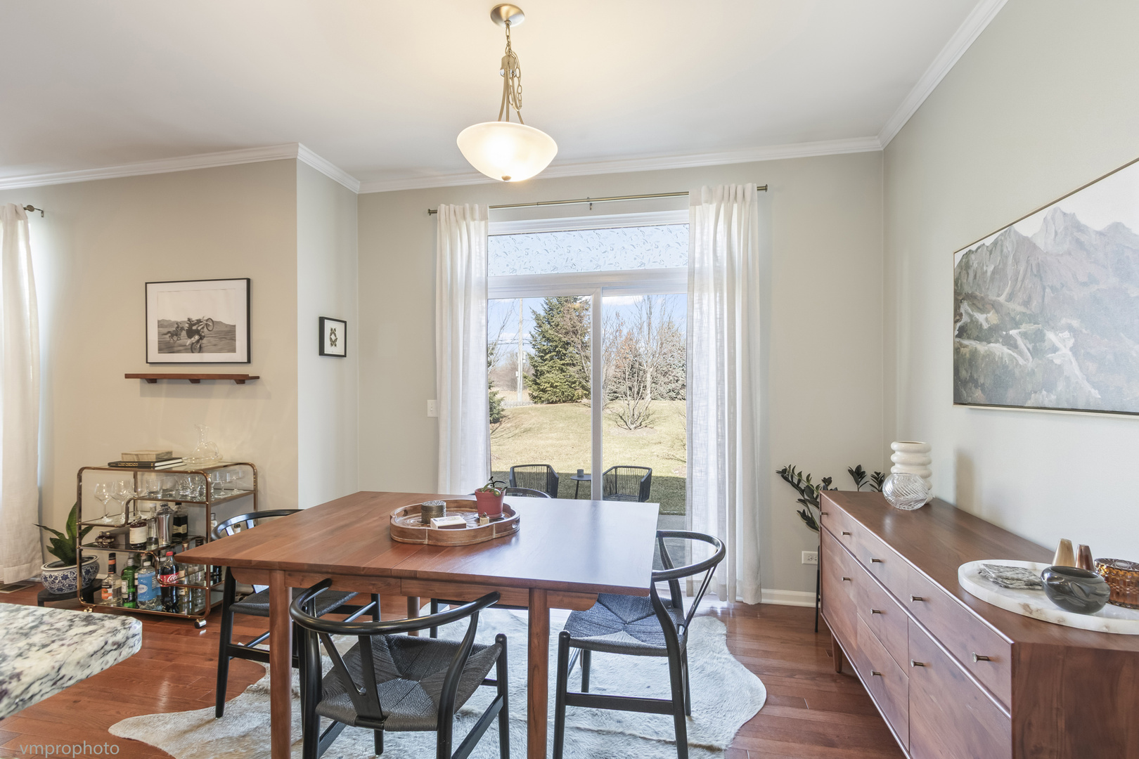 28 East Moseley Road Palatine, IL 60074 - Photo 9 of 25 a view of a dining room with furniture window and outside view