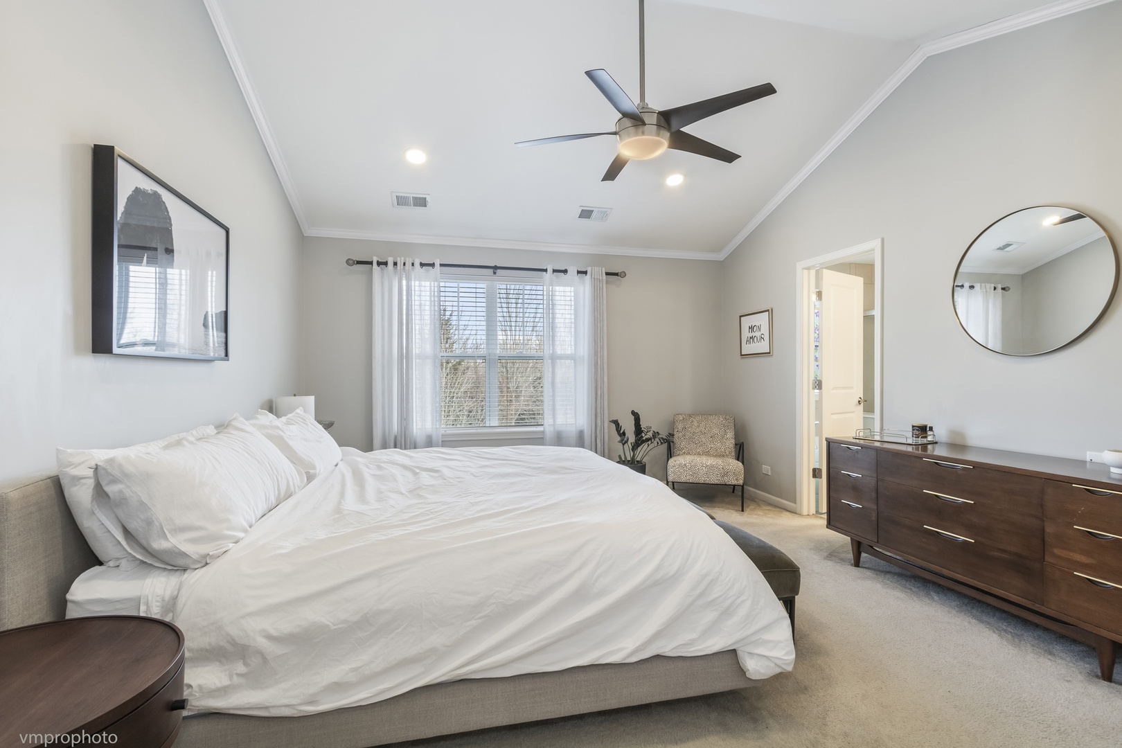 28 East Moseley Road Palatine, IL 60074 - Photo 10 of 25 a bedroom with a bed and window