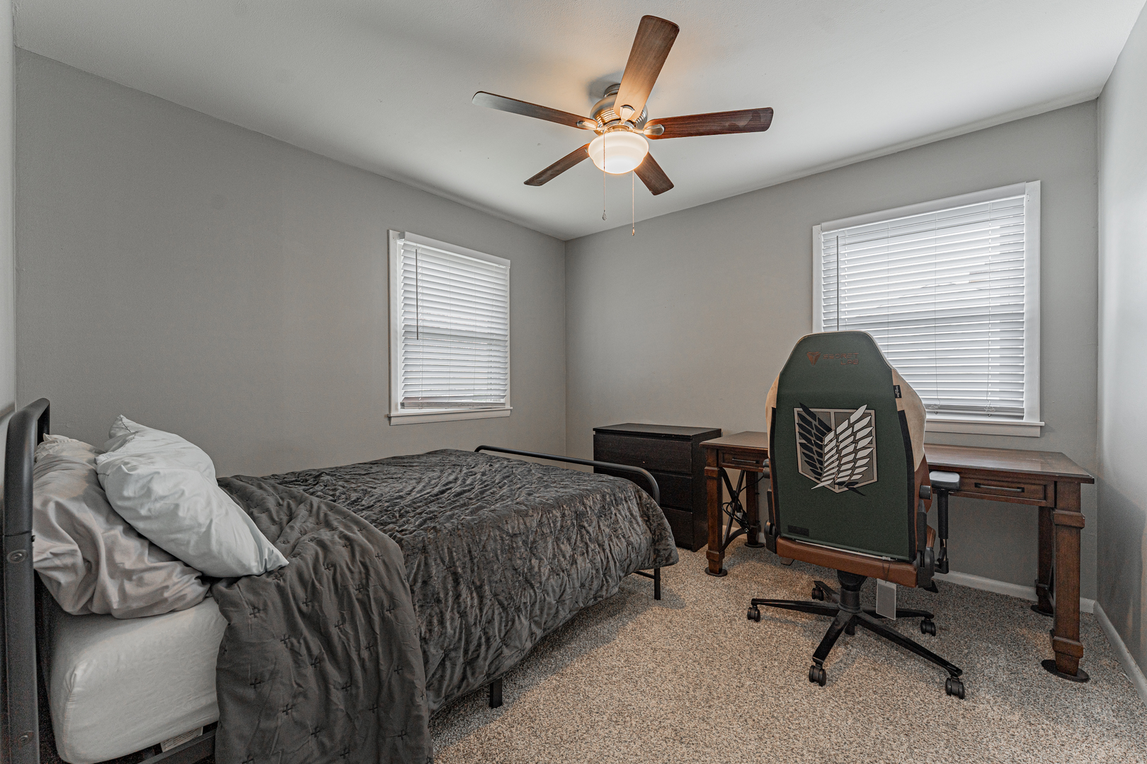 805 South Grove Street Normal, IL 61761 - Photo 27 of 32 a bedroom with a bed and a window