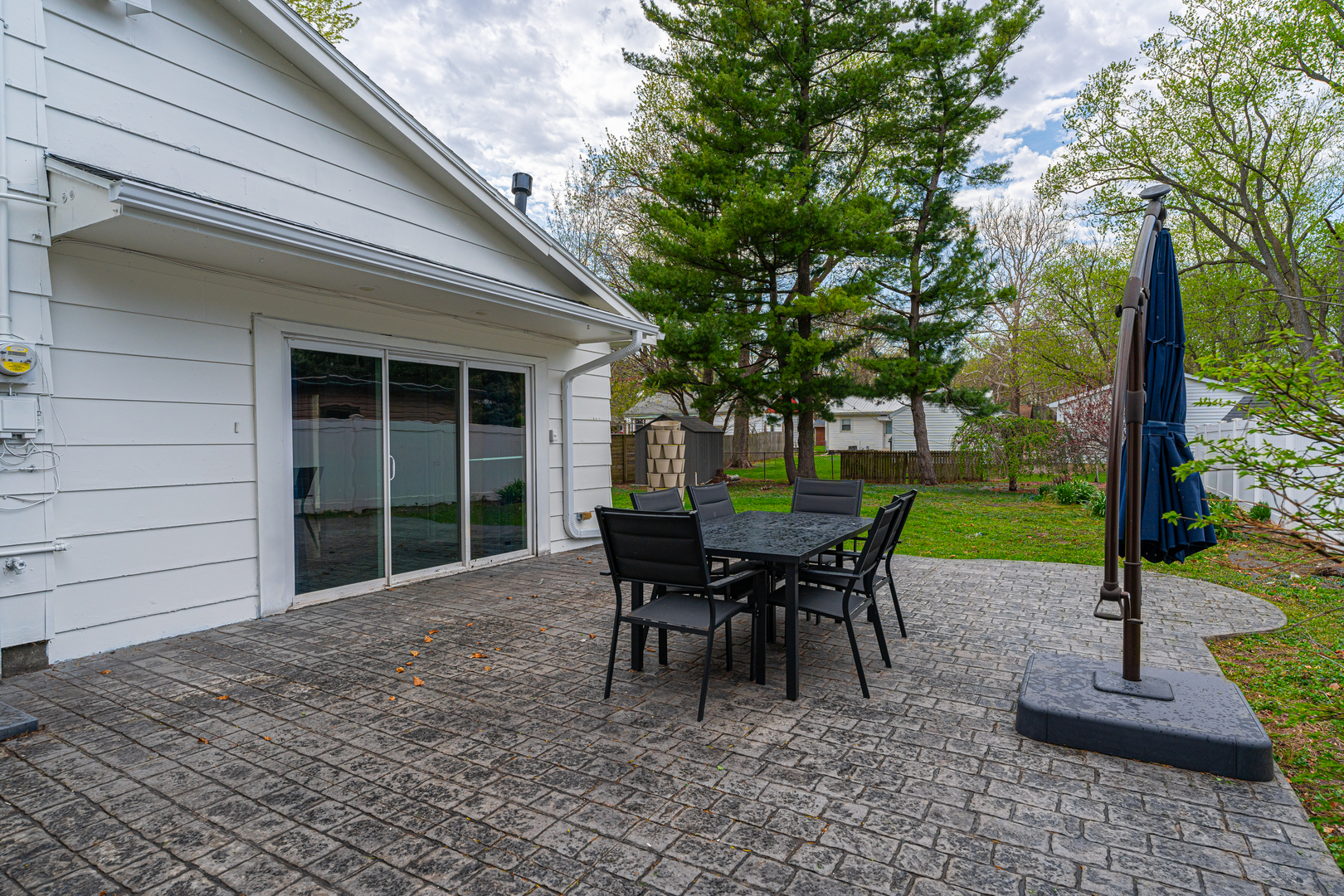 805 South Grove Street Normal, IL 61761 - Photo 29 of 32 a view of a house with backyard and sitting area