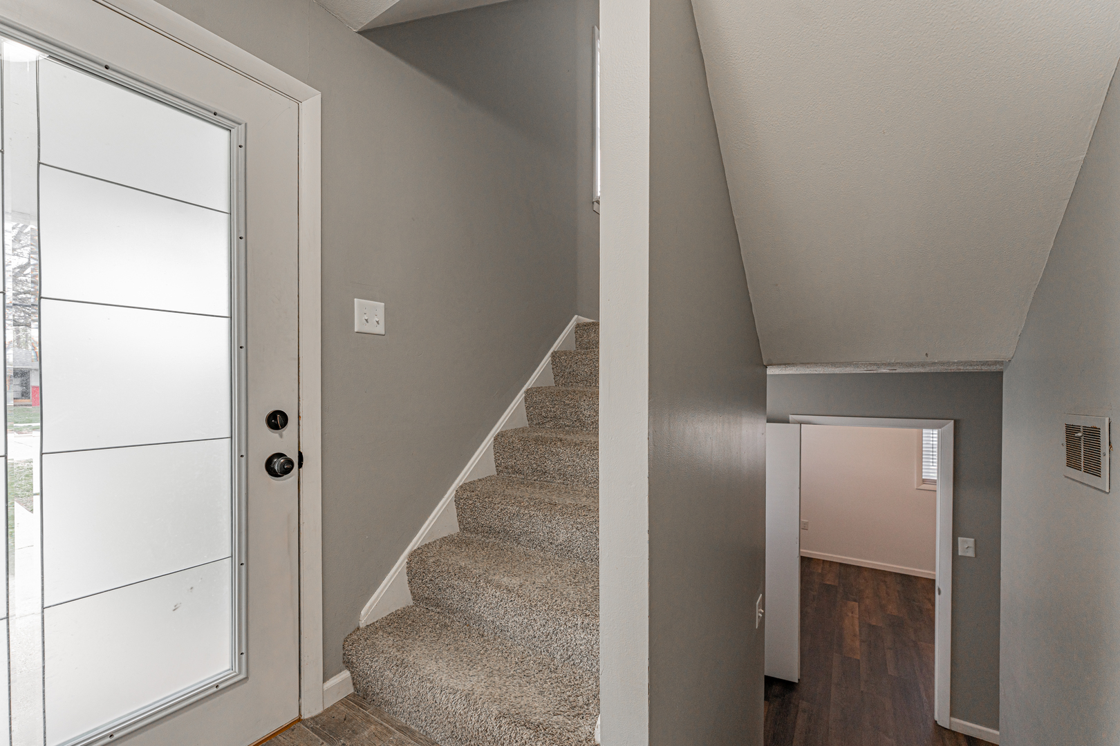 805 South Grove Street Normal, IL 61761 - Photo 3 of 32 a view of an entryway with staircase