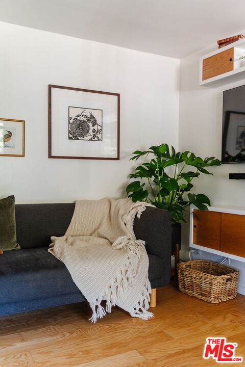 20906 Fontaine Road Topanga, CA 90290 - Photo 17 of 73 a living room with furniture flowerpot and a rug