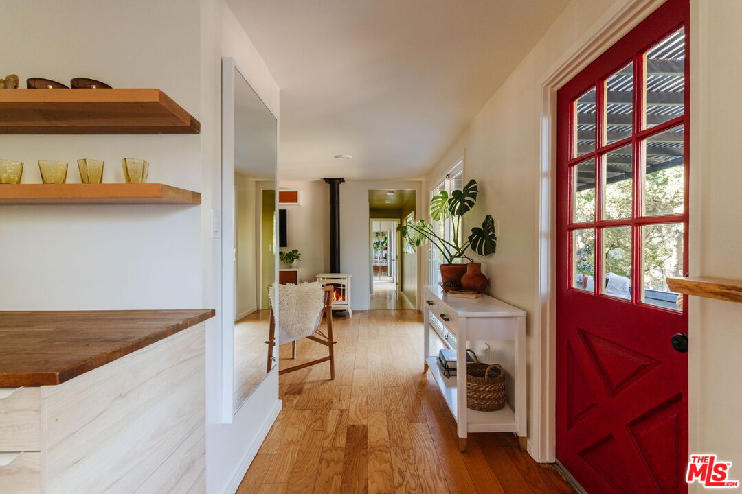 20906 Fontaine Road Topanga, CA 90290 - Photo 3 of 73 a view of a living room and dining room