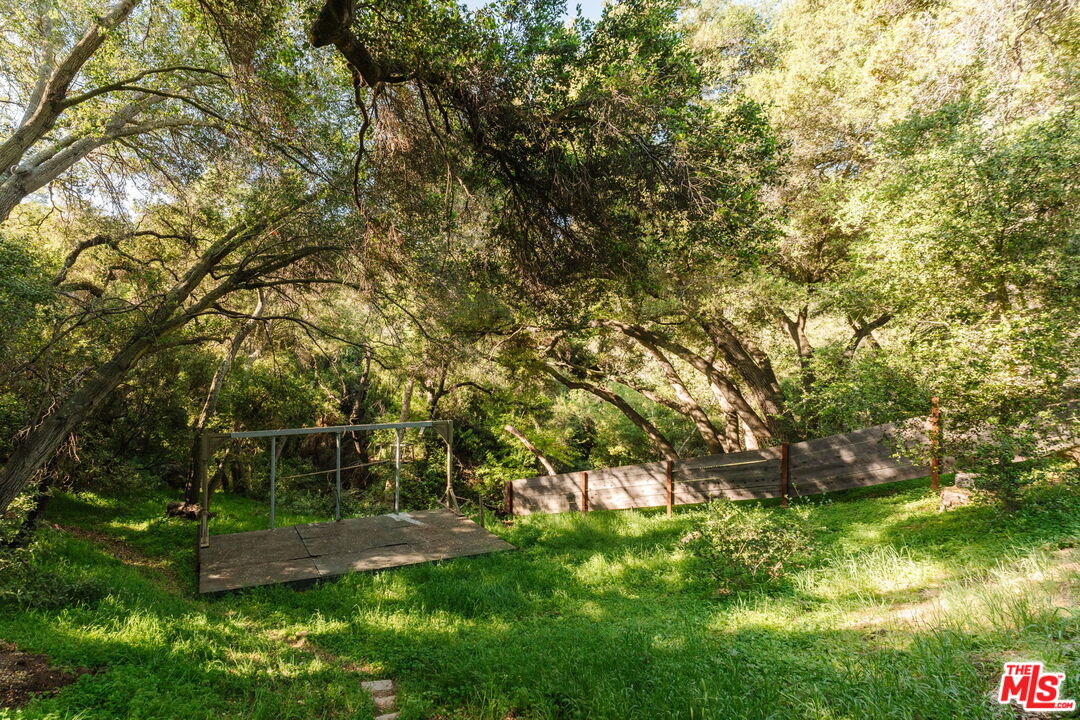 20906 Fontaine Road Topanga, CA 90290 - Photo 64 of 73 a view of yard with green space