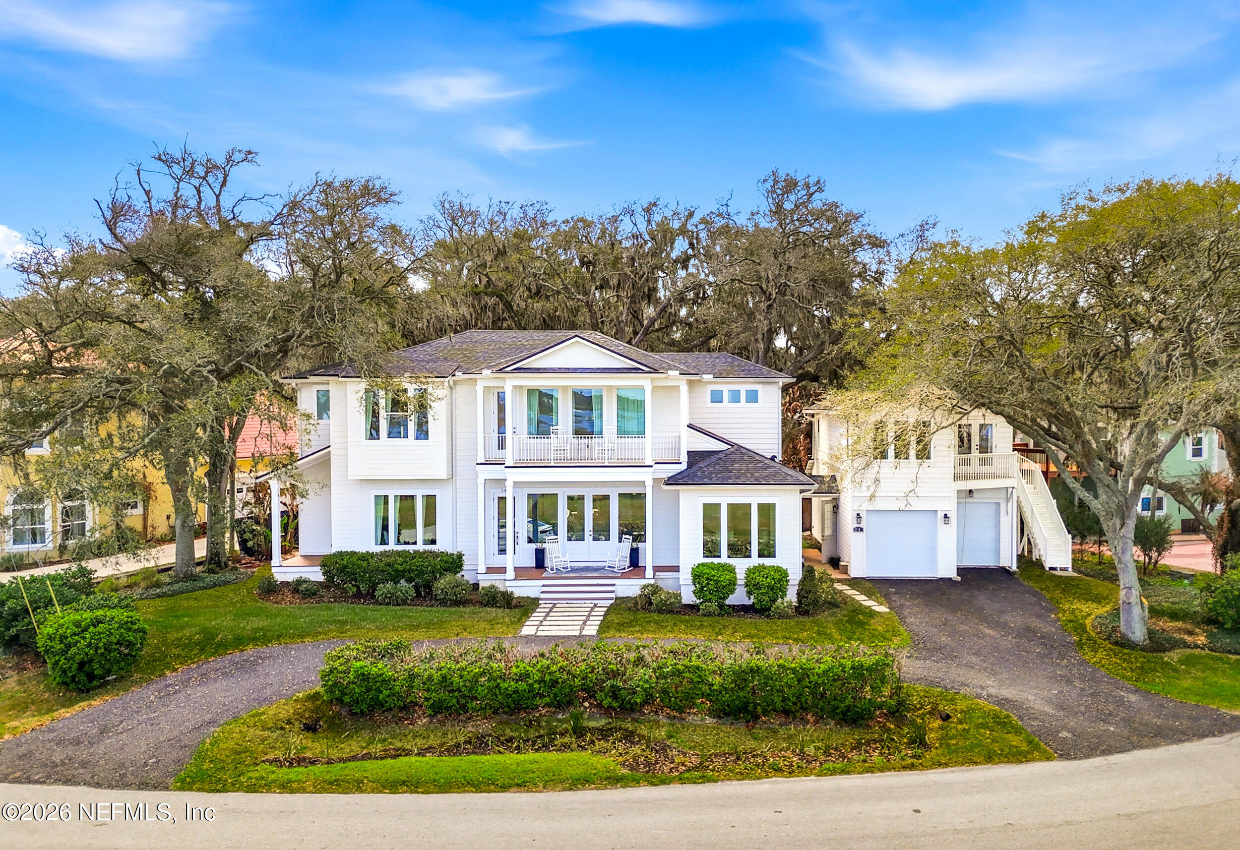 2406 Shore Drive St. Augustine, FL 32086 - Photo 107 of 108 front view of a house with a yard