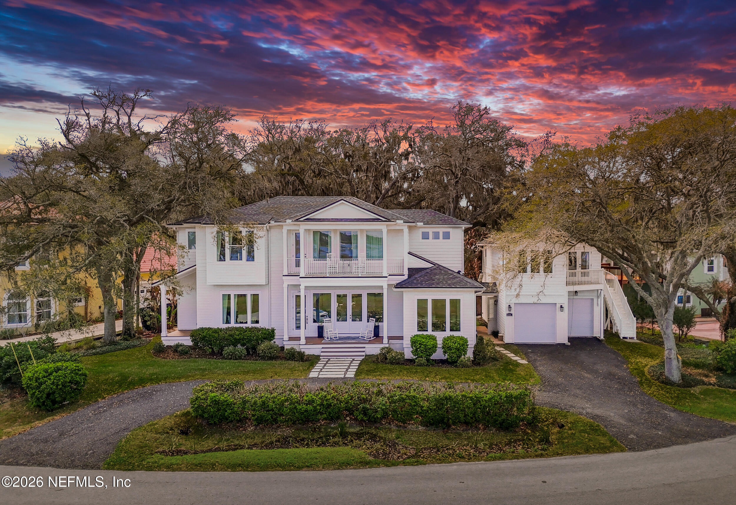 2406 Shore Drive St. Augustine, FL 32086 - Photo 108 of 108 front view of a house with a yard