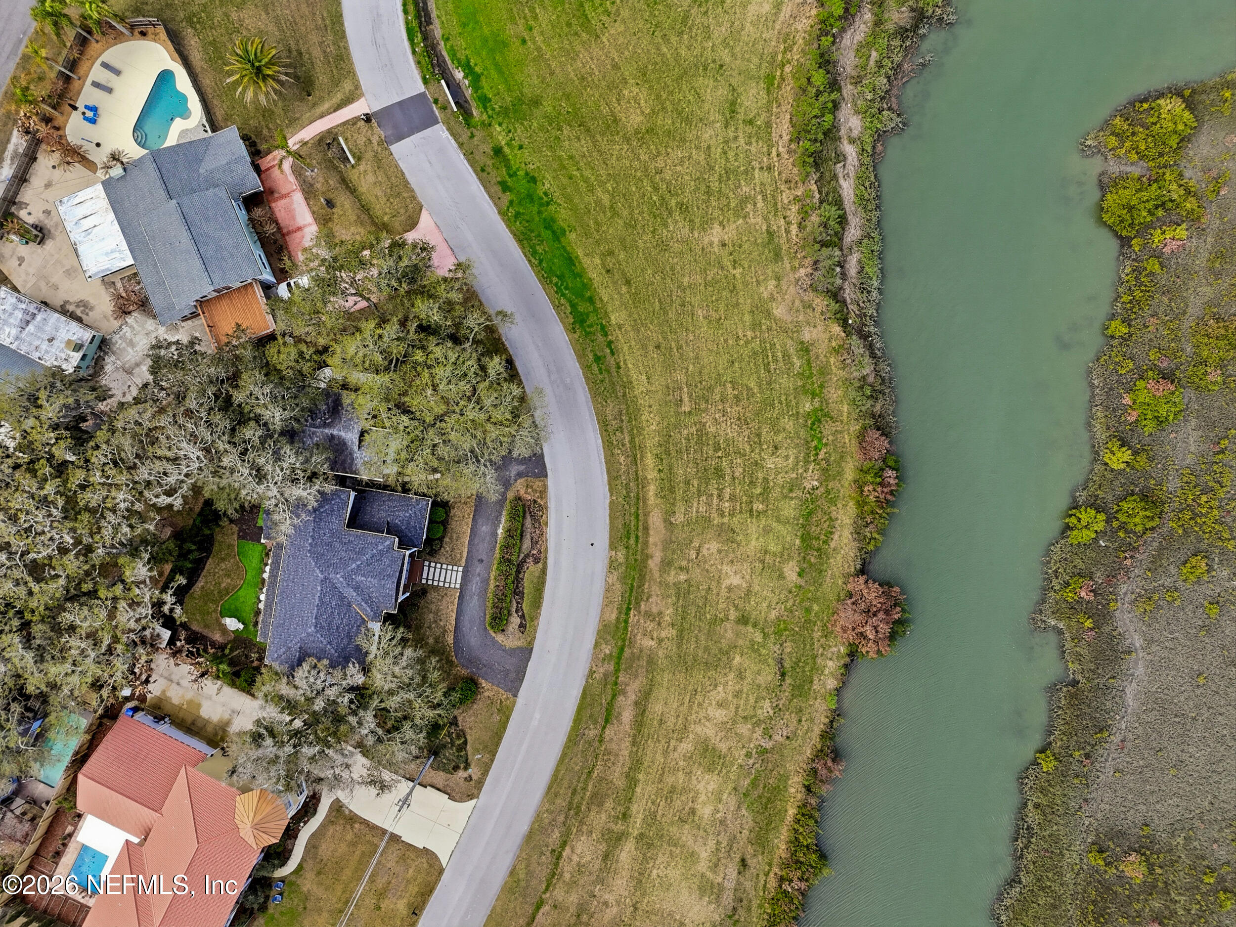2406 Shore Drive St. Augustine, FL 32086 - Photo 99 of 108 an aerial view of a house with outdoor space