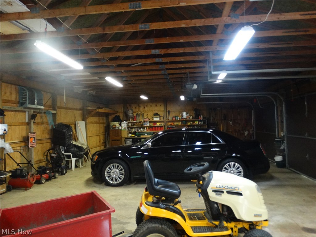 5534 Gibbs Road Andover, OH 44003 - Photo 31 of 32 Inside 3 1/2 bay garage