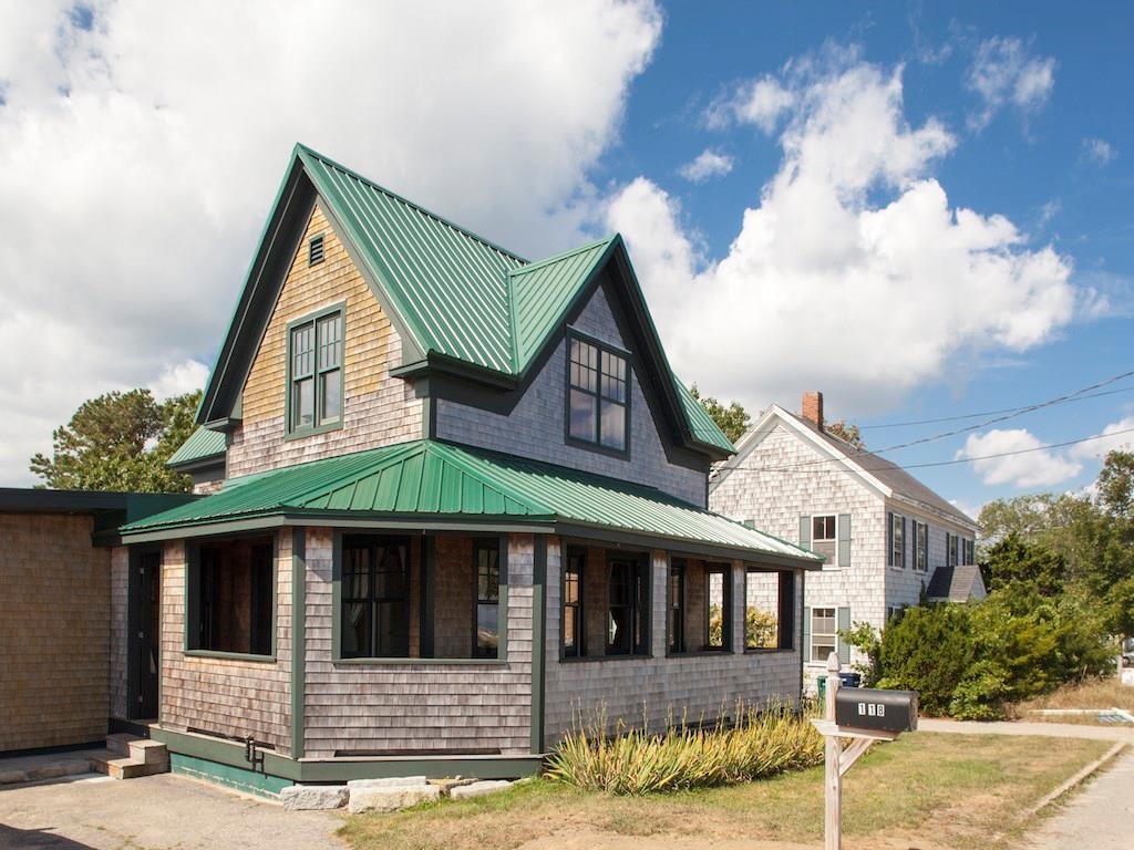 118 Hills Beach Road Biddeford, ME 04005 - Photo 3 of 22 front from an angle, Garage is to...