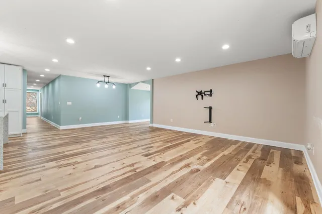 a view of empty room