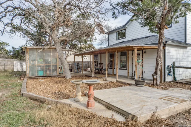 front view of a house with yard