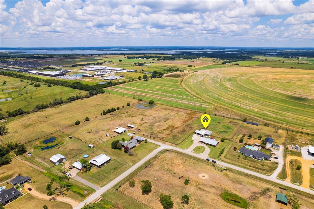 20175 Willow Glade Circle Pilot Point, TX 76258 - Photo 32 of 32 Birds eye view of property with a rural view
