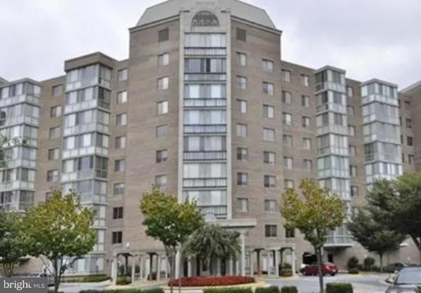 a view of a tall building